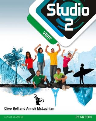 Studio 2 vert Pupil Book (11-14 French) - Clive Bell,Anneli Mclachlan - cover