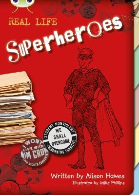 Bug Club NF Red (KS2) B/5B Superheroes - Alison Hawes - cover