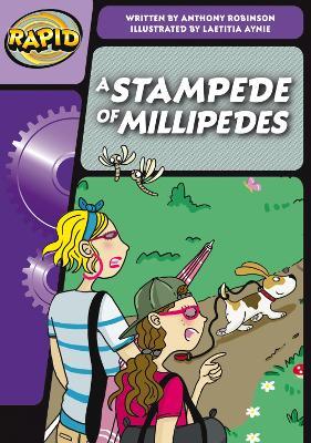 Rapid Phonics Step 3: A Stampede of Millipedes (Fiction) - Anthony Robinson - cover