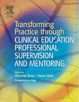 Transforming Practice through Clinical Education, Professional Supervision and Mentoring - cover