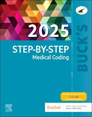 Buck's Step-by-Step Medical Coding, 2025 Edition - Elsevier Inc,Elsevier,Jackie Koesterman - cover