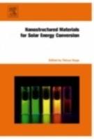 Nanostructured Materials for Solar Energy Conversion - cover