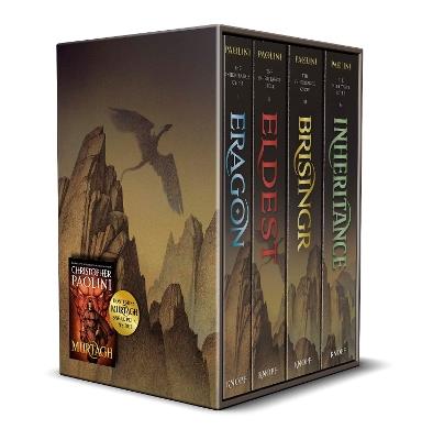 The Inheritance Cycle 4-Book Trade Paperback Boxed Set: Eragon; Eldest; Brisingr; Inheritance - Christopher Paolini - cover
