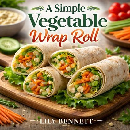 Simple Vegetable Wrap Roll, A