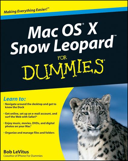 Mac OS X Snow Leopard For Dummies - Bob LeVitus - cover