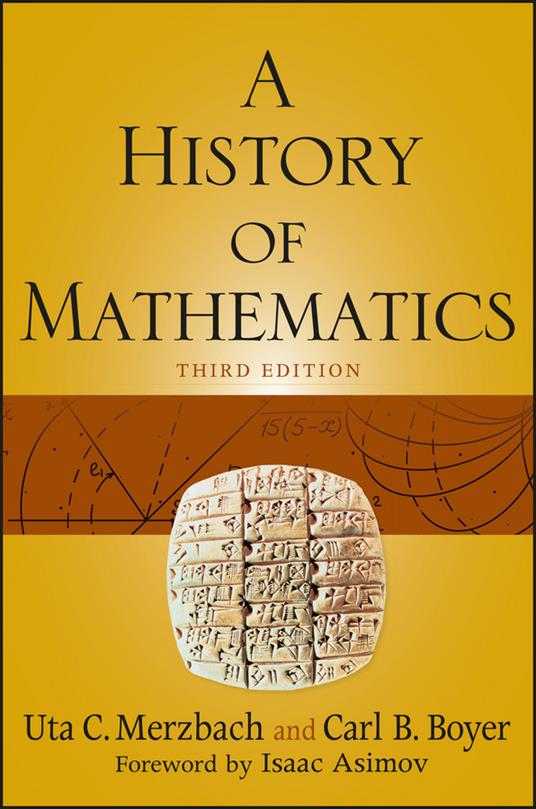 A History of Mathematics - Carl B. Boyer,Uta C. Merzbach - cover