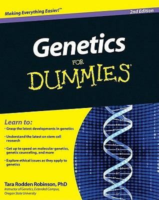 Genetics For Dummies - Tara Rodden Robinson - cover