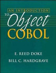 An Introduction to Object COBOL - E. Reed Doke,Bill C. Hardgrave - cover
