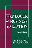 Handbook of Business Valuation - cover