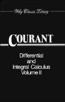 Differential and Integral Calculus V 2 - R Courant - cover