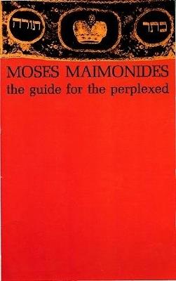 The Guide for the Perplexed - Moses Maimonides - cover