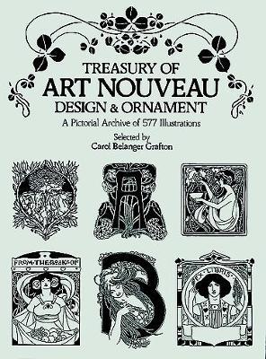 Treasury of Art Nouveau Design & Ornament - Carol Grafton - cover