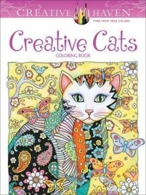Creative Haven Creative Cats Coloring Book - Marjorie Sarnat - cover