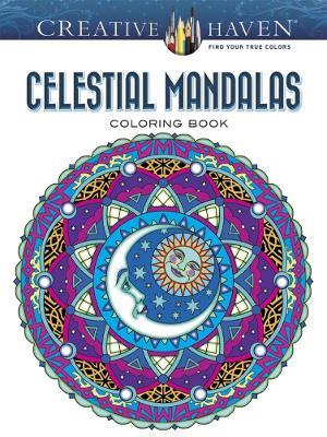 Creative Haven Celestial Mandalas Coloring Book - Chris Edgerly,Marty Noble - cover