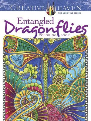 Creative Haven Entangled Dragonflies Coloring Book - Angela Porter - cover