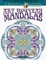 Creative Haven Art Nouveau Mandalas Coloring Book
