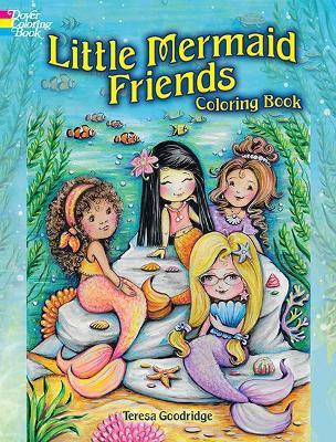 Little Mermaid Friends Coloring Book - Teresa Goodridge - cover