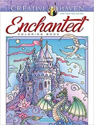 Creative Haven Enchanted Coloring Book - Marjorie Sarnat - cover