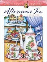 Creative Haven Afternoon Tea Coloring Book - Teresa Goodridge - cover