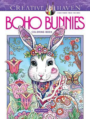 Creative Haven Boho Bunnies Coloring Book - Marjorie Sarnat - cover