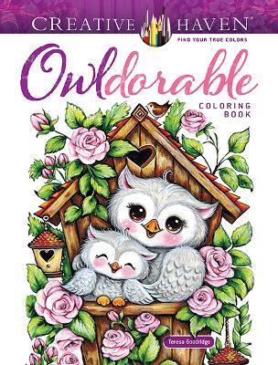Creative Haven Owldorable Coloring Book - Teresa Goodridge - cover