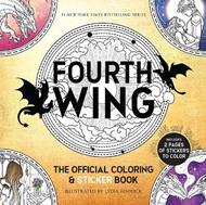 Fourth Wing: The Official Coloring & Sticker Book: Includes 2 Pages of Stickers to Color