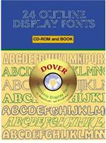 24 Outline Display Fonts CD-ROM and Book