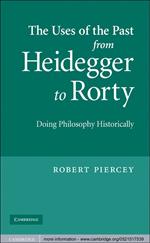 The Uses of the Past from Heidegger to Rorty