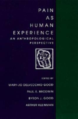 Pain as Human Experience: An Anthropological Perspective - cover