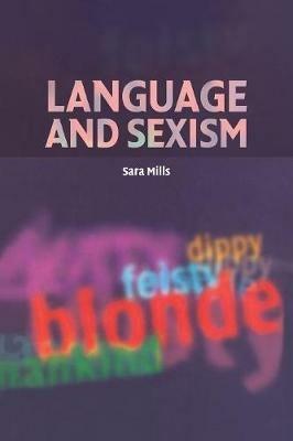 Language and Sexism - Sara Mills - cover