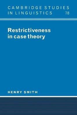 Restrictiveness in Case Theory - Henry Smith - cover