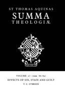 Summa Theologiae: Volume 27, Effects of Sin, Stain and Guilt: 1a2ae. 86-89 - Thomas Aquinas - cover
