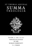 Summa Theologiae: Volume 41, Virtues of Justice in the Human Community: 2a2ae. 101-122 - Thomas Aquinas - cover