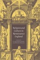 Religion and Culture in Renaissance England - cover