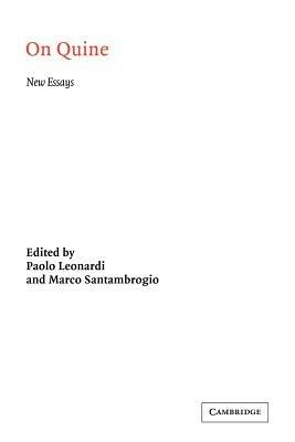 On Quine: New Essays - cover