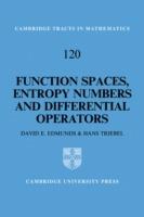 Function Spaces, Entropy Numbers, Differential Operators - D. E. Edmunds,H. Triebel - cover