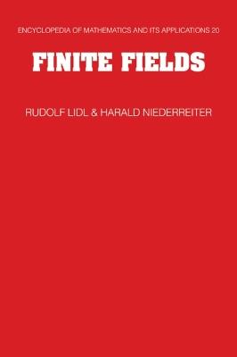 Finite Fields - Rudolf Lidl,Harald Niederreiter - cover