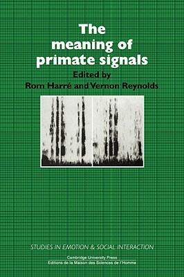 The Meaning of Primate Signals - cover