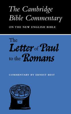 The Letter of Paul to the Romans - cover