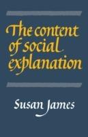 The Content of Social Explanation