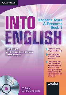 Into English. A2-B2. Level 1. Teacher's Test and Resource. Con CD-ROM - Herbert Puchta,Jeff Stranks,Richard Carter - copertina
