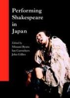 Performing Shakespeare in Japan - cover
