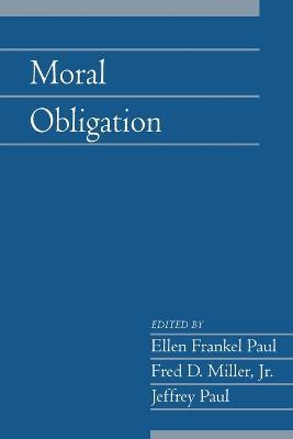 Moral Obligation: Volume 27, Part 2 - cover