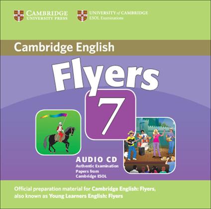 Cambridge Young Learners English Tests 7. Flyers 7. DVD-ROM - copertina