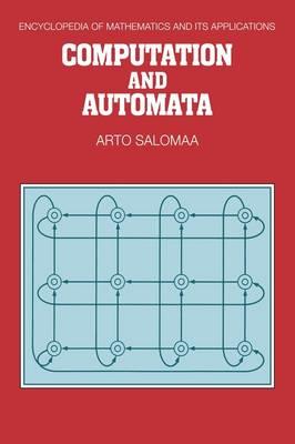 Computation and Automata - Arto Salomaa - cover