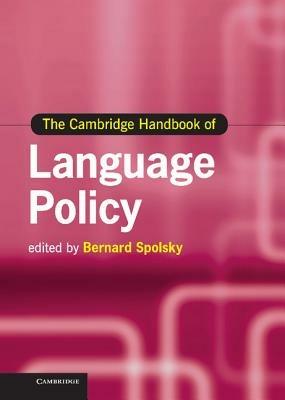The Cambridge Handbook of Language Policy - cover