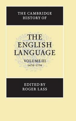 The Cambridge History of the English Language - cover