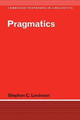 Pragmatics - Stephen C. Levinson - cover