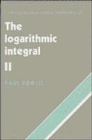 The Logarithmic Integral: Volume 2 - Paul Koosis - cover