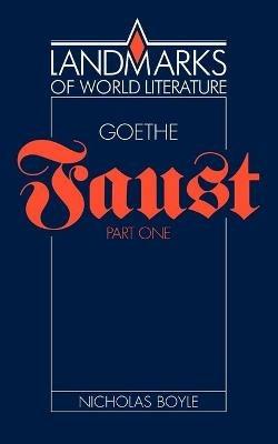 Goethe: Faust Part One - Nicholas Boyle - cover